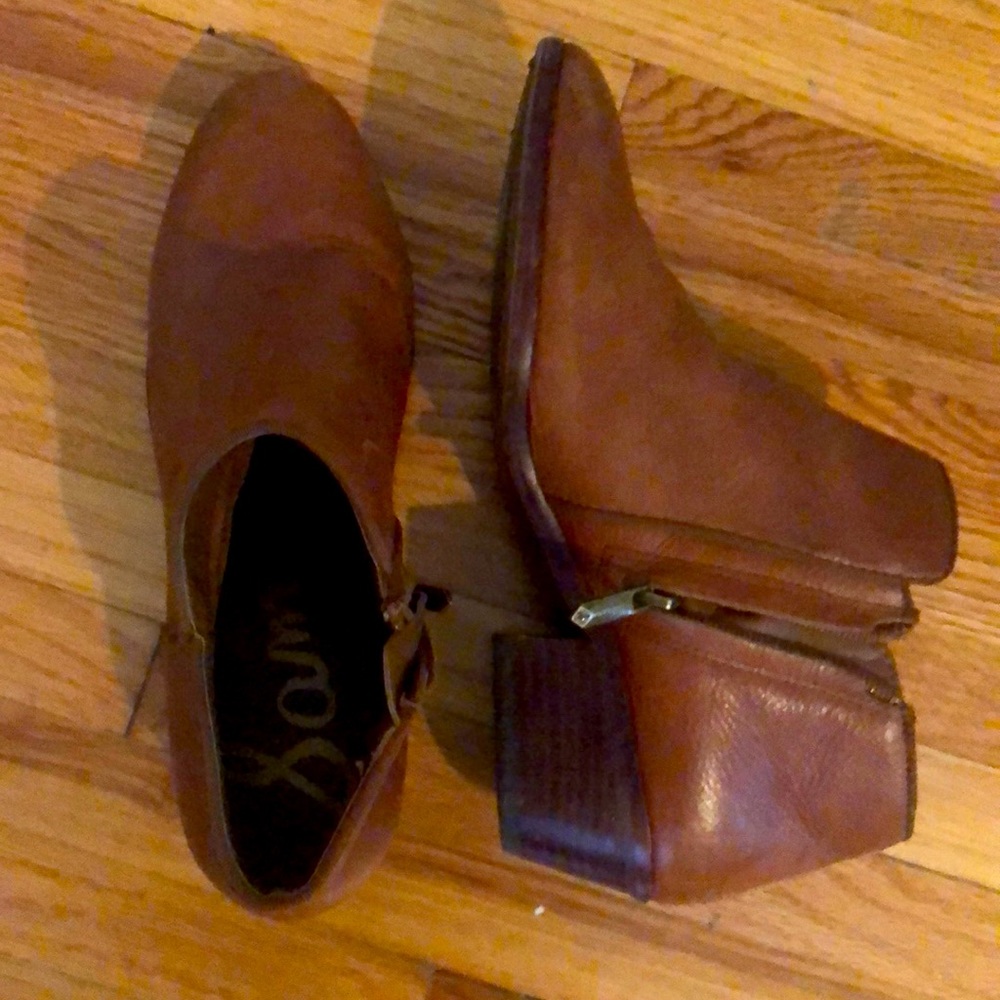 Sam Eledman Ankle Boots Size 7